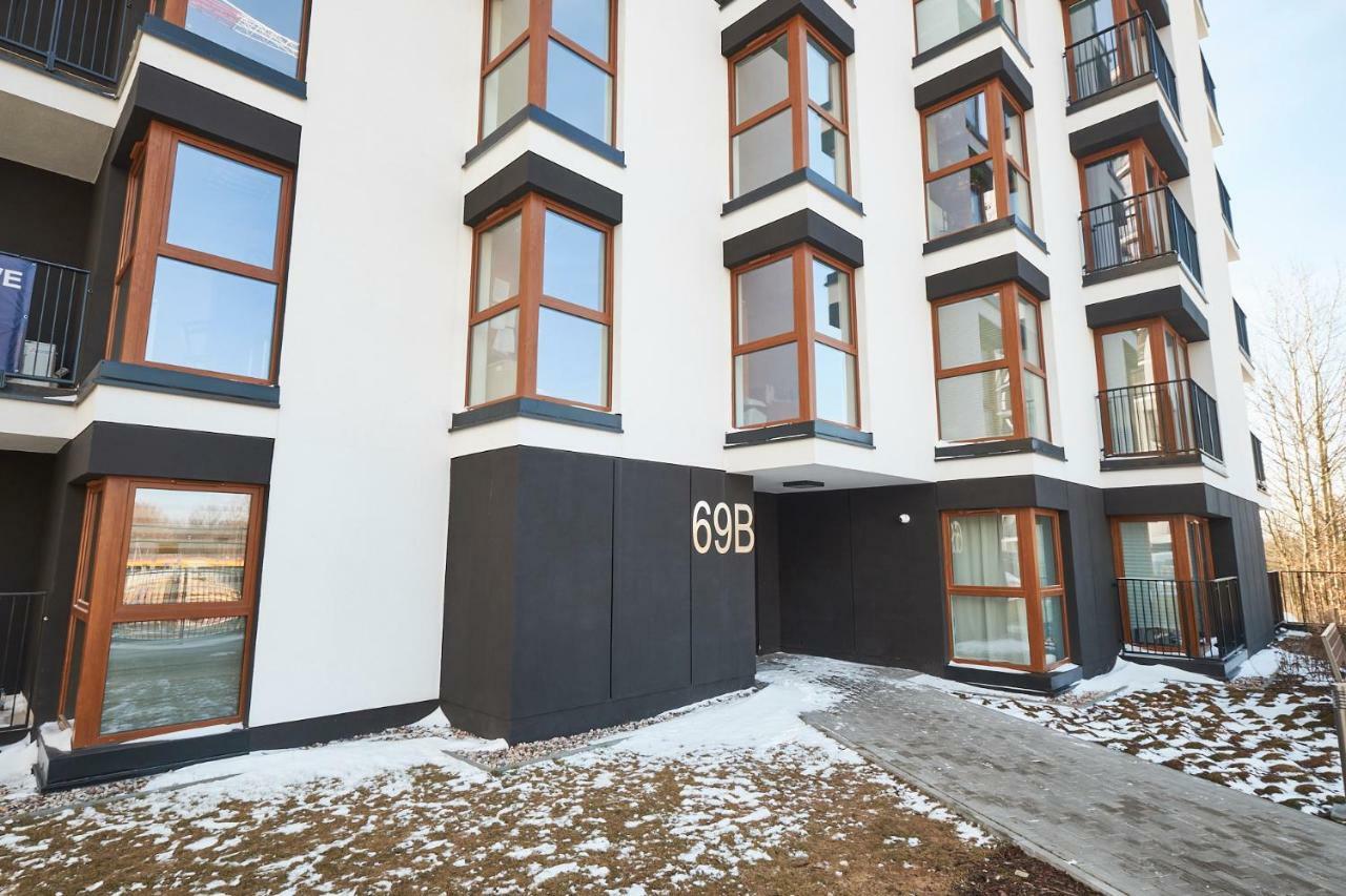 Modern Apartment In Varsavia Esterno foto